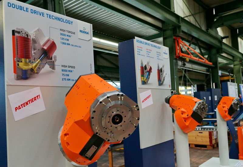 Eine technische Spezialität von Reiden ist die patentierte Double-Drive-Technologie (DDT). Mit dem Doppelantriebskonzept können Drehzahlen von 16 000 U/min bei 291 Nm gefahren werden. (Bild: Anne Richter, SMM)