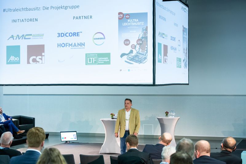 Das Partnerprojekt wurde am zweiten Veranstaltungstag auch ausführlich vorgestellt. Im Bild: Rainer Kurek von Automotive Management Consulting.  (Stefan Bausewein)