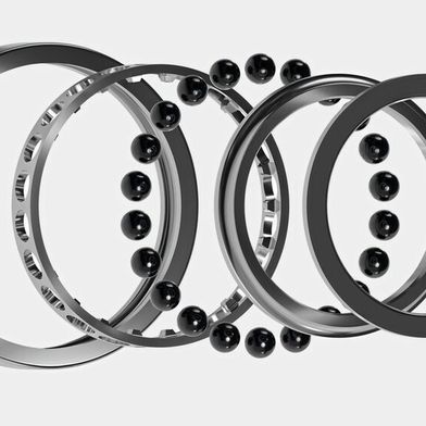 Das Arctic15-Speziallager im Detail: Die Kugeln sind aus Keramik gefertigt und werden mit Ringen aus einem Spezialstahl kombiniert, der höher belastbar und für höhere Temperaturen ausgelegt ist als herkömmliche Stähle.                                                                           (Bild: SKF)