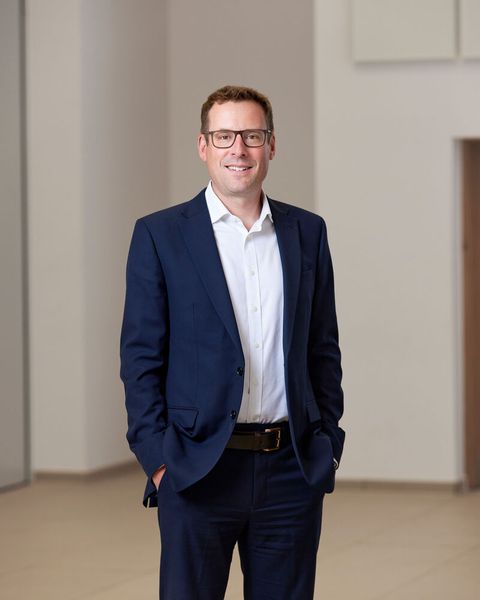Will Lee, chief executive of Renishaw, which has completed the first phase of a £70 million expansion at its Miskin manufacturing site in South Wales. (Source: Renishaw)
