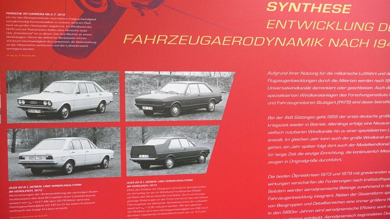 Das kommt dabei heraus, wenn das Aussehen keine Rolle spielt: Audi-Ingenieure rüsteten einen Serien 80er (cW-Wert: 0,47) mit aerodynamischen Verkleidungen aus. Das Ergebnis konnte sich sehen lassen. Durch den auf 0,36 reduzierten Widerstandswert stieg die Höchstgeschwindigkeit des mit einem 55-PS-Motor ausgestatteten Wagens von 145 km/h auf 156 km/h. Gleichzeitig sank der Kraftstoffverbrauch von 14 auf 11,5 Liter. (Bild: Dominsky – VCG)