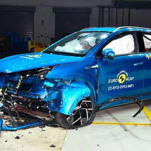Im Euro-NCAP-Test wurde der BYD Atto 3 mit fünf Sternen ausgezeichnet.(Bild:  Euro NCAP)
