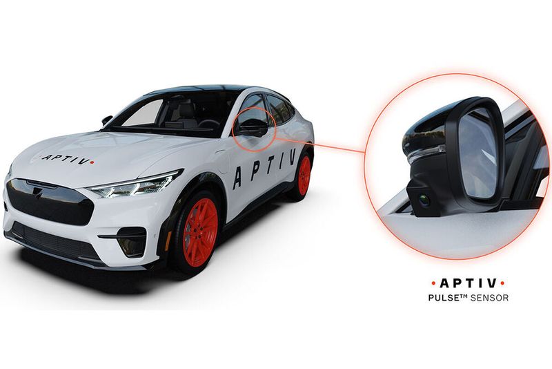 Aptiv zeigt auf der CES unter anderem ein Rundum-Sensornetz, dass die Pulse-Sensoren nutzt. (Bild: Aptiv)