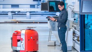 Trumpf erhöht die Anteile am Dresdener Software-Unternehmen Zigpos deutlich, wie heute bekannt gegeben wurde. Für die Intensivierung der Entwicklung von Ortungstechnik erhöht Trumpf seine Beteiligung von 25,1 auf 50,1 Prozent.  (Trumpf)