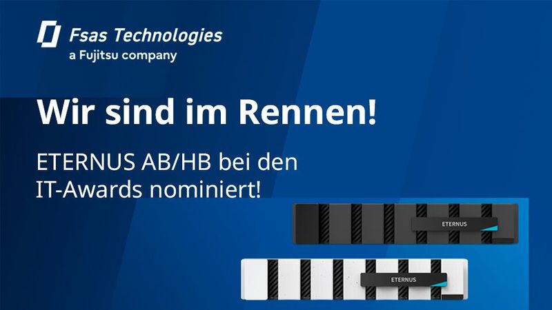 Die ETERNUS AB-Familie mit dem Fokus auf All Flash und die ETERNUS HB-Familie als hybrides Storage-System. (Bild:  Fsas Technologies)