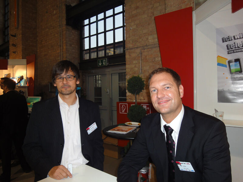 (v.l.) Bernd Brüdgam und Tim Ritter (Memorysolution) (Archiv: Vogel Business Media)