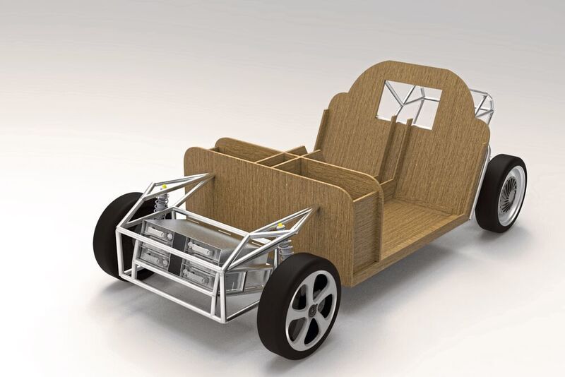 Das Chassis des Luca besteht aus einer Verbundstoff-Wanne und zwei Alukonstruktionen. (TU Ecomotive)