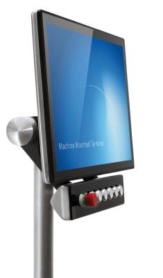 Red Dot Award 2015 - Industrial PC MMT8017 & MMT8024 von ads-tec GmbH: MMT8017 und MMT8024 sind Industrie-PCs für die Pharma- und Lebensmittelindustrie. Das Gehäuse ist außen schraubenfrei gehalten. Glatte Konturen ermöglichen die einfache Reinigung. Die Fugen sind minimiert und komplett gedichtet. Eine patentierte Gehäuse-Technologie aus einem Edelstahl-Aluminium-Komposit garantiert außen höchste chemische Beständigkeit und eine perfekte Wärmeverteilung für die Kühlung der PC-Komponenten.  (Bild: Red Dot)