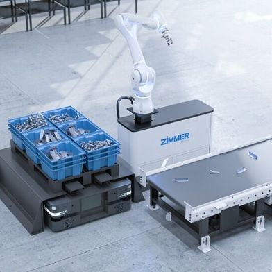 Neura Robotics und Zimmer Systems entwickeln gemeinsam Automatisierungskonzepte. (Bild: Neura Robotics)
