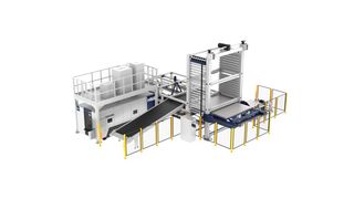 Der neu entwickelte Store Pro von HSG ist ein vielseitiges Drei-in-Eins-System, das unbemannte Nachtschichten, arbeitsarme Tagesschichten und die Produktion kleiner Losgrößen unterstützt und so sowohl die Effizienz als auch die Flexibilität maximiert. (Bild: HSG Laser)