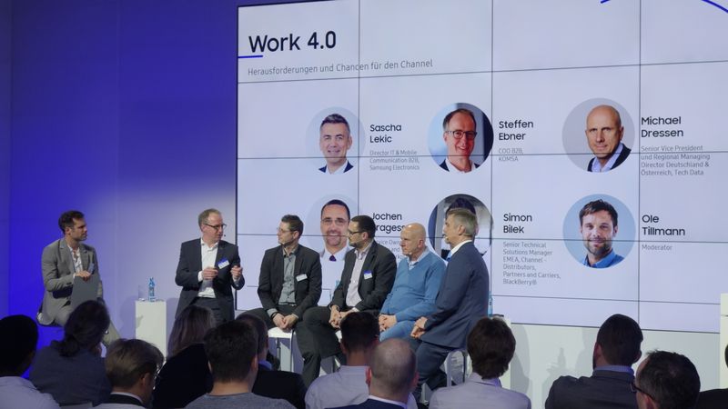 Die Podiumsdiskussion mit dem Thema 