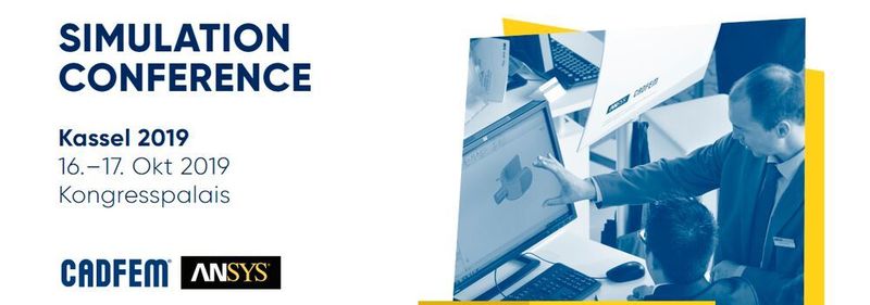 CADFEM ANSYS Simulation Conference 
 
In diesem Jahr findet die CADFEM ANSYS Simulation Conference zum 37. Mal statt. Sie bringt einmal im Jahr ANSYS Anwender und viele weitere Simulationsinteressierte zusammen und hat sich als fester Bestandteil im Fortbildungskalender etabliert. Diese erwartet ein umfassendes Konferenzprogramm rund um die Simulation in Industrie und Forschung aus Technologie-Updates, Best-Practice-Sessions, rund 120 Anwenderberichten und einer Fachausstellung mit 35 teilnehmenden Organisationen. Die Simulation Conference in Deutschland ist mit regelmäßig 800 und mehr Teilnehmern die größte jährlich stattfindende Anwenderkonferenz zum Thema Simulation. 
 
Wann: 16. – 17. Oktober 2019, Kassel.
 
Mehr unter: www.simulation-conference.com
 (Simulation Conference)