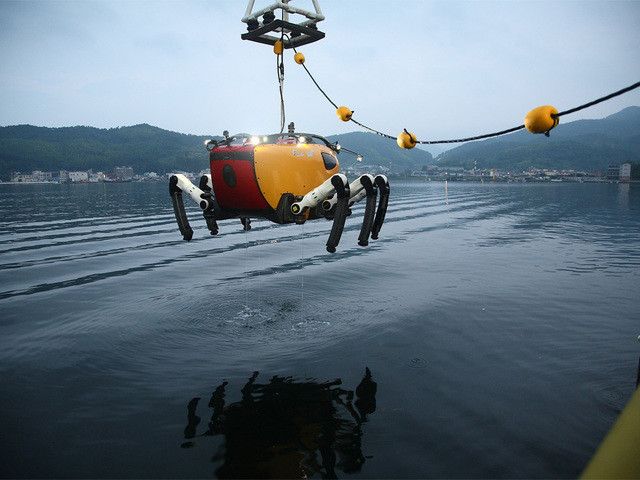 Der Crabbter CR200 ist eine speziell für die Tiefsee entwickelte Roboterkrabbe. (Kiost)