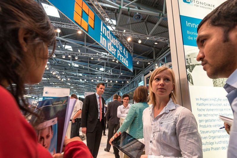 Fotoimpressionen von der Automatica 2014 (Bild: Messe München)