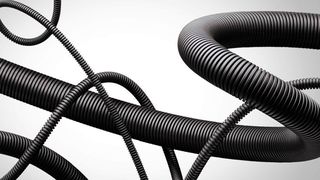 Zusätzlich zu seinen Standardwellrohren Fiplock zeigt der Kabelschutzexperte auch die textilen Schutzschläuche Fipjack, die Hochtemperaturwellrohre Fipheat, teilbare Wellrohre und Zubehör aus der Serie Fipsplit, die Metallschläuche Fipmetal sowie die hochdynamischen Wellrohre Fipmotion.  (Fränkische Industrial Pipes )