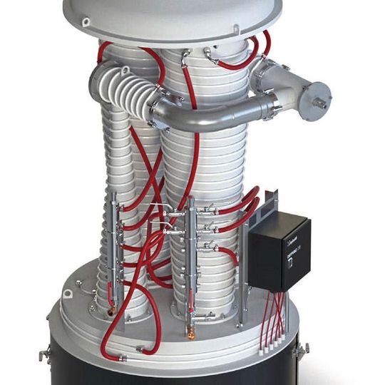 Diffvac OB Serie: prädestiniert für die Spezialmetallurgie.(Bild:  Leybold)