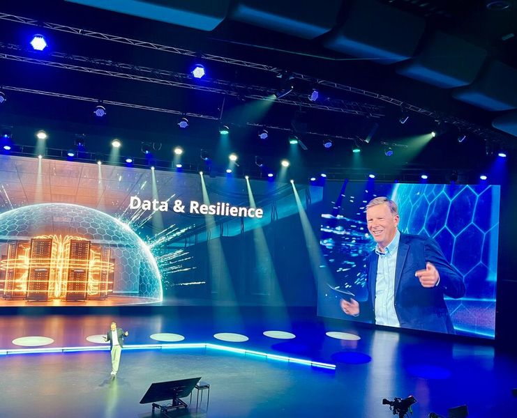 Maik Homscheid (Fsas) sieht Fsas nicht nur als Technologiepartner, sondern als Wegweiser, und betont die Bedeutung von Datenresilienz. (Bild: Vogel IT-Medien GmbH)