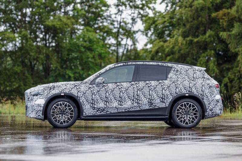 Das fünftürige Elektro-SUV ist 4,71 Meter lang. (Bild: Mercedes-Benz)