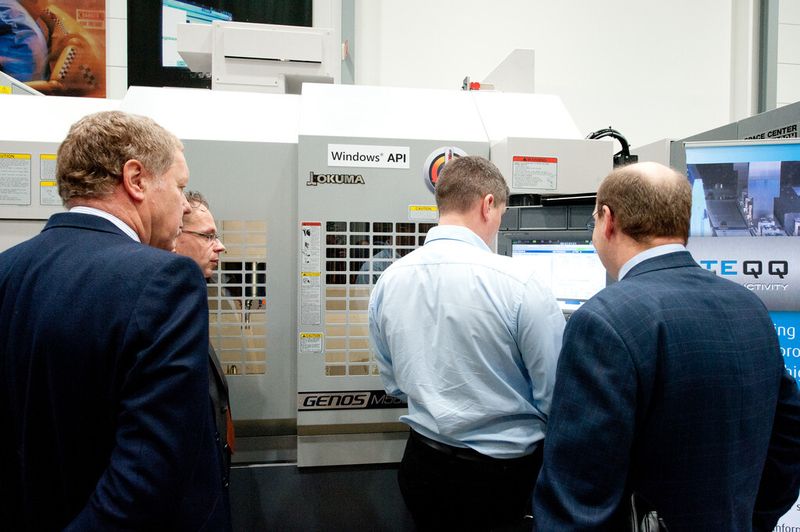 Impressionen vom Okuma-Open-House 2012. (Bild: Okuma/Hennecke)