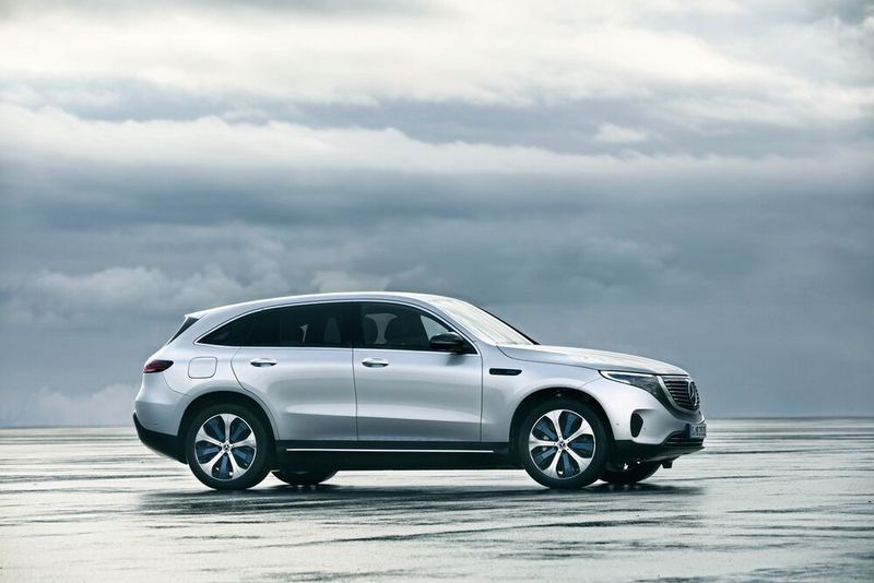Premiere in Stockholm: Der Mercedes-Benz EQC ist das erste Modell von Daimlers Submarke EQ. (Daimler)