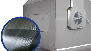 Beschichten von Tabletten durch geschlitzte Coatingtrommel (L.B. Bohle)