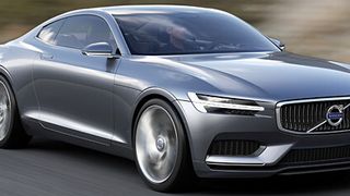 Ein Hingucker aus Schweden: Mit dem Concept Coupé zeigt Volvo auf der IAA 2013, wie das künftige Markengesicht aussehen kann. (Foto: Volvo)