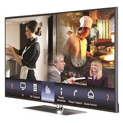 Vestel Deluxe Hotel TV: Headlining the showcase will be the new Vestel Deluxe Hotel TV, an innovative and efficient new product that has been especially designed to adapt to the changing needs of hoteliers and their guests. Providing unrivalled efficiency, this money-saving TV solution is extremely maintenance, providing hassle-free installation via USB cloning. Requiring virtual management, this model saves hoteliers the trouble of entering each and every hotel room, even offering the add-on options of anti-theft features for both the TV and the remote control. Equipped with Smart functionality, the Deluxe Hotel TV can connect to the internet as well as mobile devices, such as phones and tablets. Designed to provide customisable technology, (Bild: Vestel Ticaret)