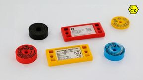 Diese RFID-/NFC-Transponder von Smart-TEC sind ex-geschützt und können demzufolge in explosionsgefährdeten Bereichen eingesetzt werden. (Bild: Smart-TEC)