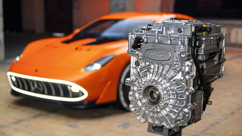 Mit 1.000 kW/1.360 PS Leistung und 360 km/h Höchstgeschwindigkeit macht das Concept-Auto eine deutliche Ansage. (Bild: Mercedes-Benz)