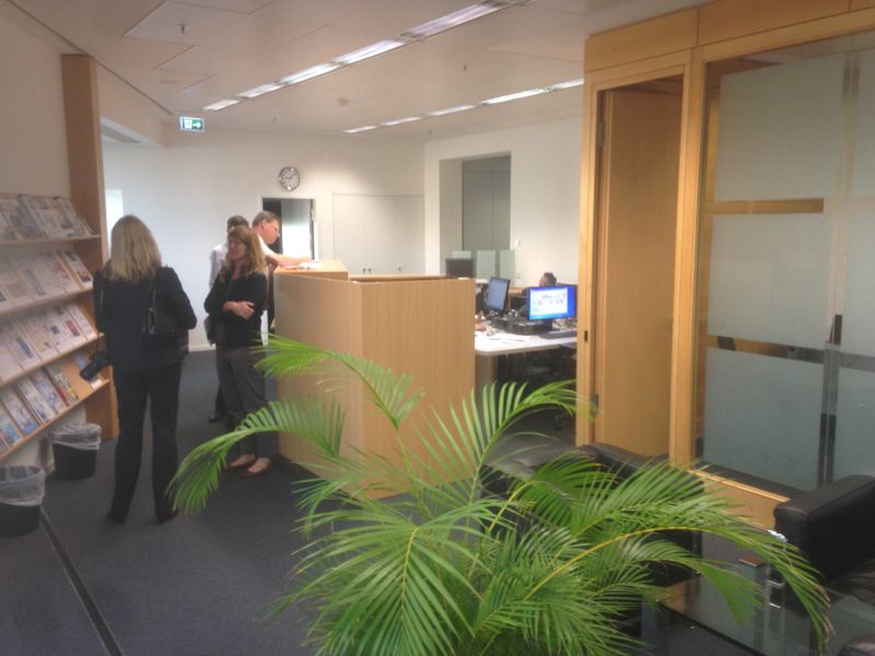 Hinter den Kulissen von Achema-TV und der Achema-DailyEin Blick in die heiligen Hallen der Achema-Daily Redaktion. (Bild: PROCESS)