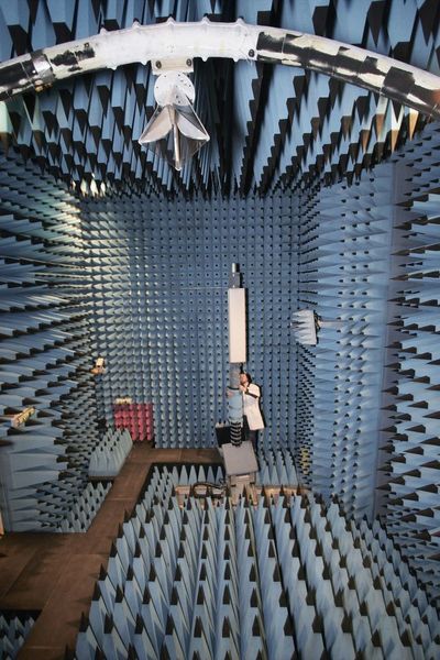 Nokia: Antenna lab at NRC (Bild: Nokia)