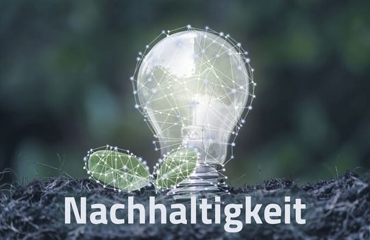 (In der Smart Factory bedeutet Nachhaltigkeit mehr als Umweltschutz und Geldsparen. Bild: MPDV/AdobeStock/Jittawit.21)