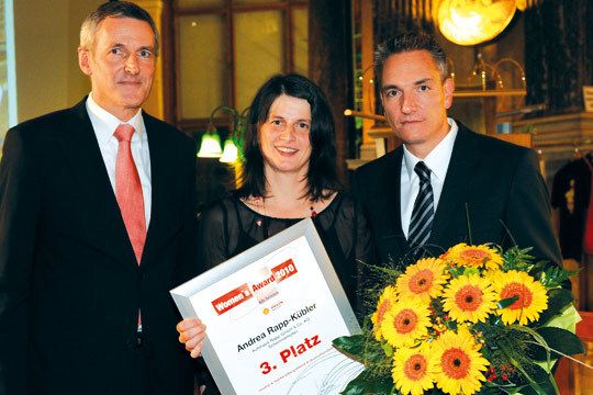 Die Renault-Händlerin Andrea Rapp-Kübler wurde für ihren unternehmerischen Mut mit dem dritten Platz des Woman‘s Award 2010 geehrt. (Archiv: Vogel Business Media)