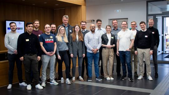 Das Team von „Circupem“ beim Kick-off-Workshop an der Ruhr-Universität Bochum(Bild:  Ruhr-Universität Bochum/ Mohammad Alshihabi)