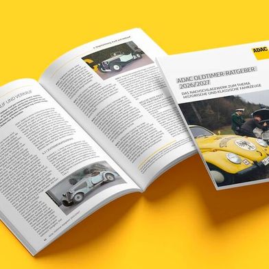 Jetzt wieder neu erschienen: der Oldtimer-Ratgeber des ADAC. (Bild: ADAC)