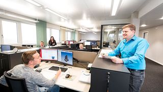 Die Klotz GmbH aus Kötz meldet stolz, dass sie die Maschinen- und Anlagenentwicklung per digitalem Zwilling auf ein neues Level gehoben hat. Was das Unternehmen genau damit meint, erklärt es in diesem Beitrag. (Bild: Klotz)