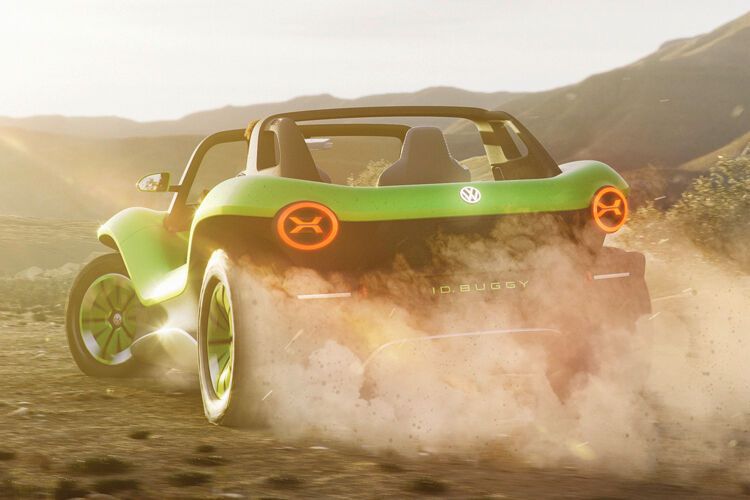 Beim ID Buggy handelt es sich um einen über 200 PS starken Hecktriebler. (Bild: VW)