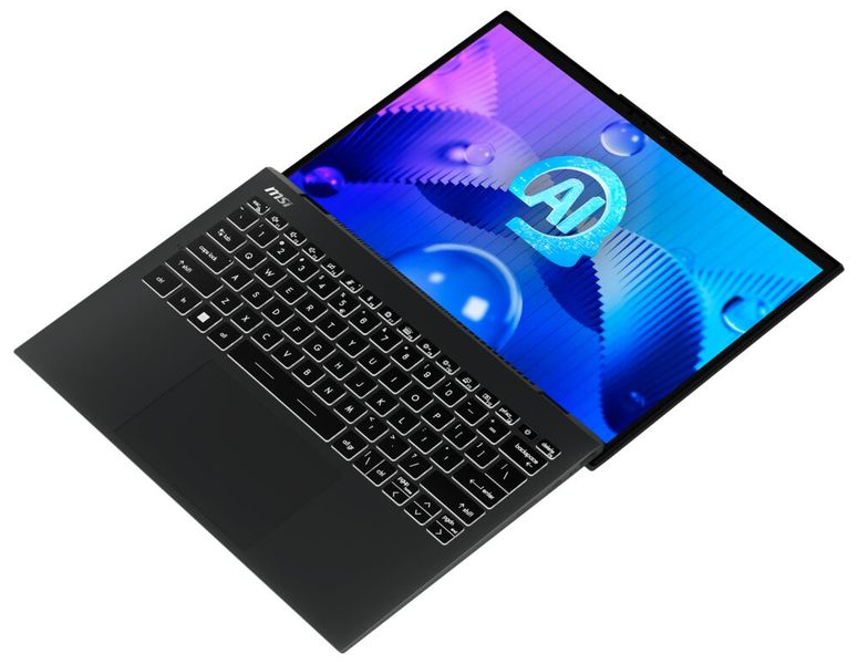 Das 13,3 Zoll große Display des Prestige 13 AI Evo löst mit 2.880 x 1.800 Pixel auf. (Bild: MSI)