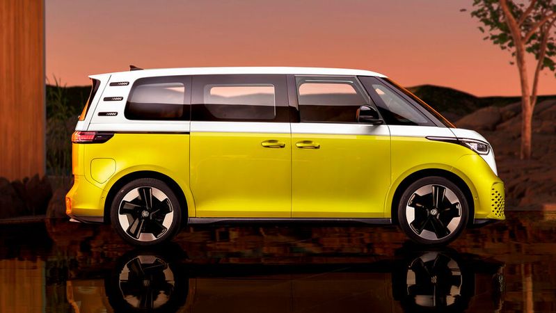 Perspektivisch will Volkswagen vom ID Buzz 120.000 bis 130.000 Einheiten im Jahr bauen.(Bild:  Volkswagen)