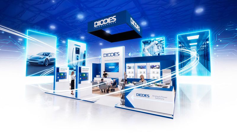 Diodes will will exhibit at electronica 2026 for the first time.(Bild:  Diodes)