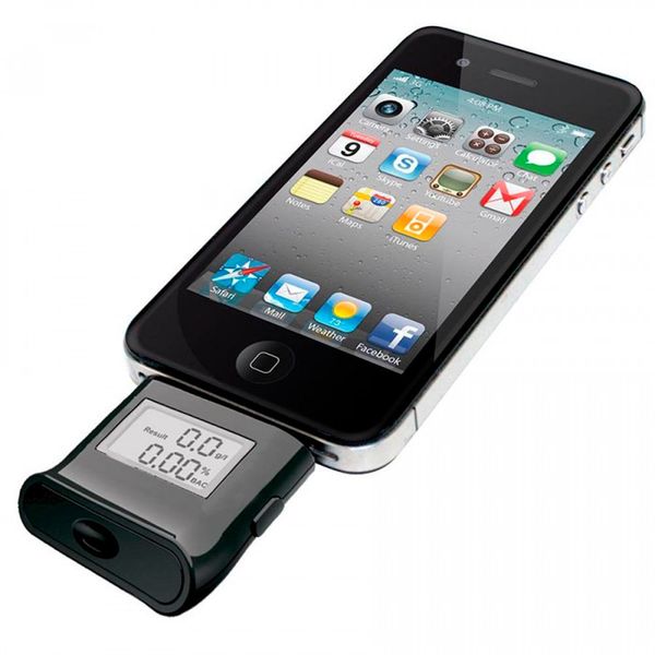 Bei www.yellowoctopus.com.au gibt es außerdem einen Alkohol-Tester für das iPhone 4 und 4s. Der Preis liegt bei rund 20 Euro. (www.yellowoctopus.com.au)