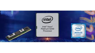Das wichtigste Produkt unter den Datacenter-Neuvorstellungen von Intel ist der Xeon Scalable der zweiten Generation. Zudem bringt Intel den lange angekündigten Optane DC Persistent Memory auf den Markt und gab einen Ausblick auf die Agilex FPGAs. (Intel)