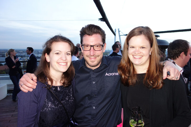 (v. l.) Bettina Weich, Markus Galler und Carolin Toboll, Acronis (Bild: IT-BUSINESS)