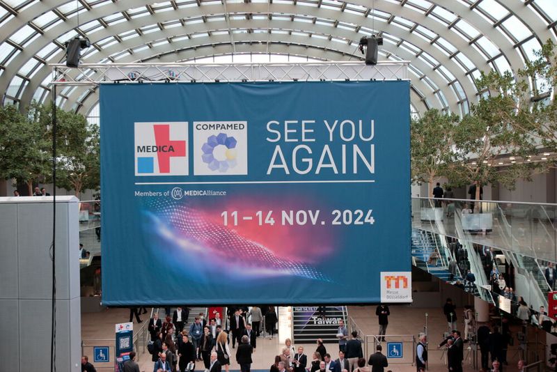 Nächstes Jahr finden die Medica und die Compamed vom 11. bis 14. November 2024 in Düsseldorf statt.  (Bild: Breunig – VCG)
