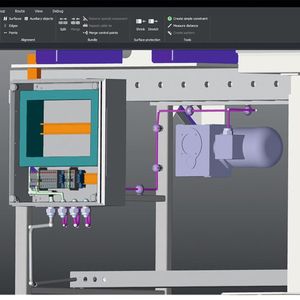 In Eplan Harness Pro D lassen sich Kabellängen im Feld (vom Schaltschrank zur  Maschine) schnell und einfach ermitteln.(Bild:  Eplan)