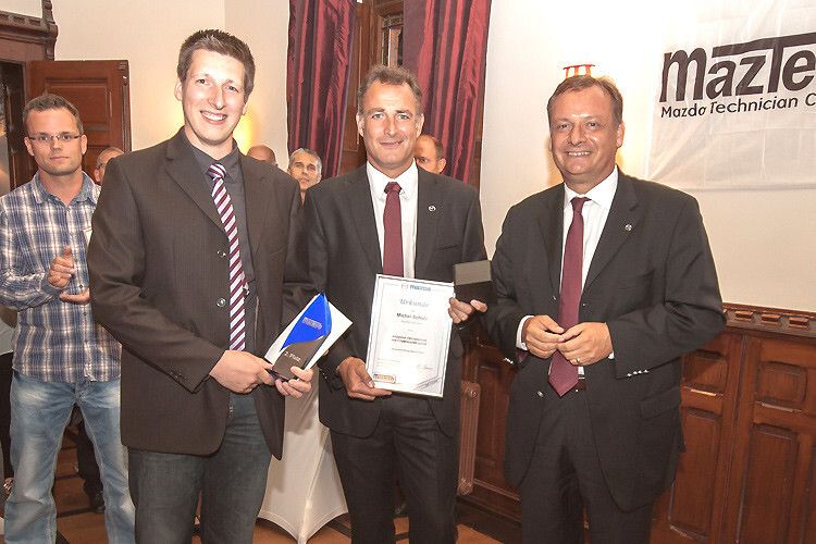 Platz zwei belegte Michale Schulze (li.). (Foto: Mazda)