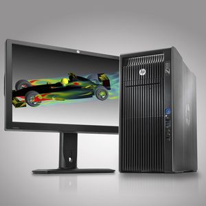 Die HP Z820 für anspruchsvollste Projekte; im Bild eine Ansys-Anwendung.