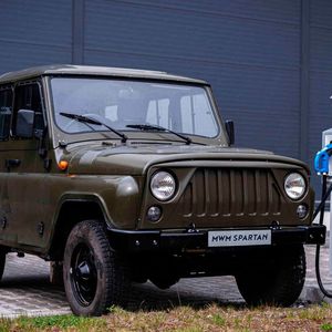 Man könnte meinen, in diesem Bild stimmt etwas nicht. Tatsächlich führt der MWM Spartan mit Strom statt Benzin.(Bild:  MWM)