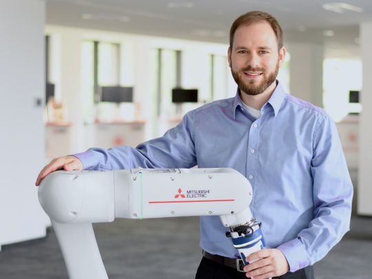 Michael Finke ist Product Manager Robots bei der Mitsubishi Electric Europe B.V. Industrial Automation. (Bild:  Mitsubishi Electric Europe B.V. Industrial Automation)