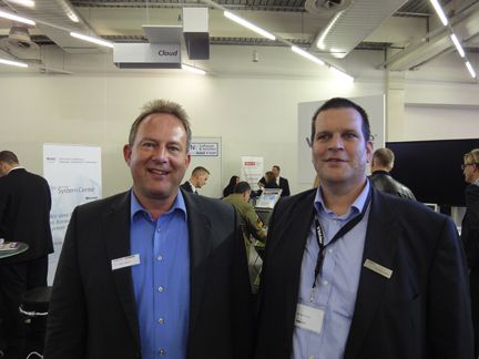 Peter Schäfer, Lexware und Bernd Erlbeck, Veeam (v.l.) (Archiv: Vogel Business Media)